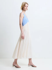 FRENCH CONNECTION  COLBY CHAMBRAY WASH-PORCELAIN