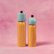MAEGEN SALT/PEPPER GRINDER LIGHT BLUE/BURG