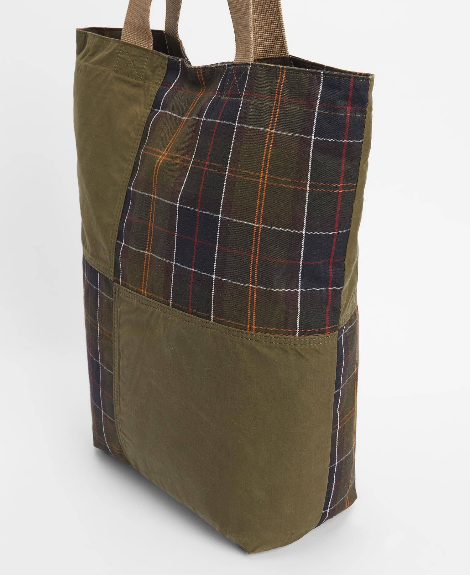 BARBOUR  PATCH TOTE DUSKY GREEN