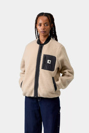 CARHARTT WIP  JANET LINER FLEUR DE SEL/BLK