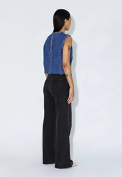 DR DENIM ERIN TOP HAZE MID RETRO