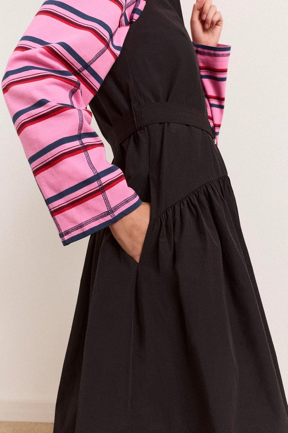 DAMSON MADDER  DALLAS MIDI Black DRESS