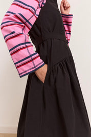 DAMSON MADDER  DALLAS MIDI Black DRESS