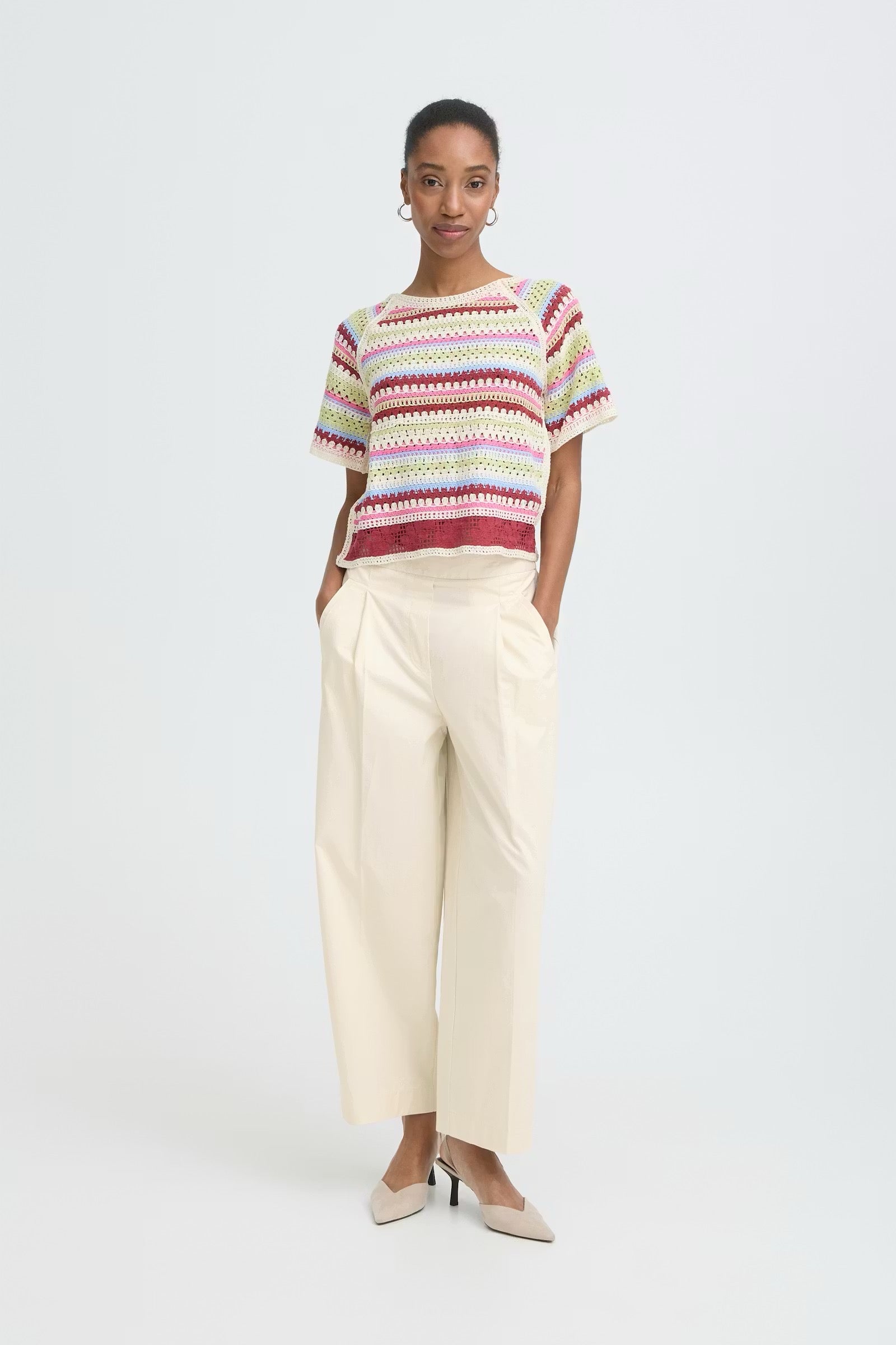 ICHI  IHFUNI PA BIRCH PANT