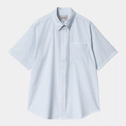 CARHARTT WIP  S/S SHIRT PHELPS BLUEBIRD