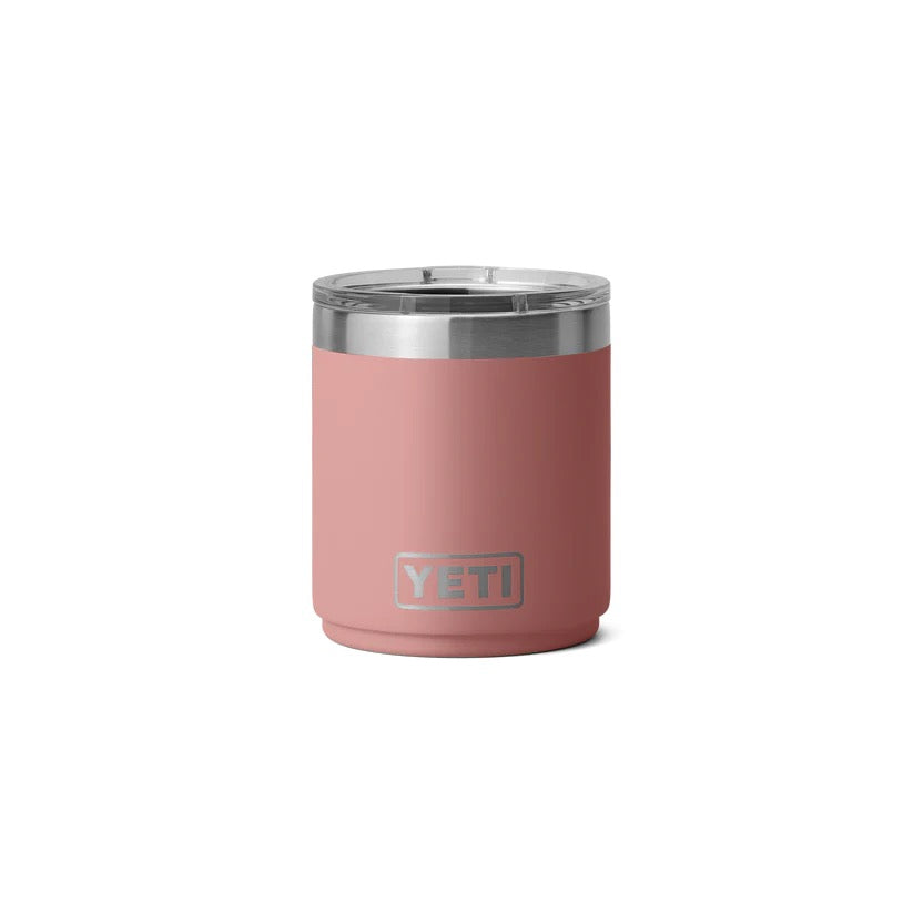 YETI RAMBLER LOWBALL 10oz SANDSTONE PINK