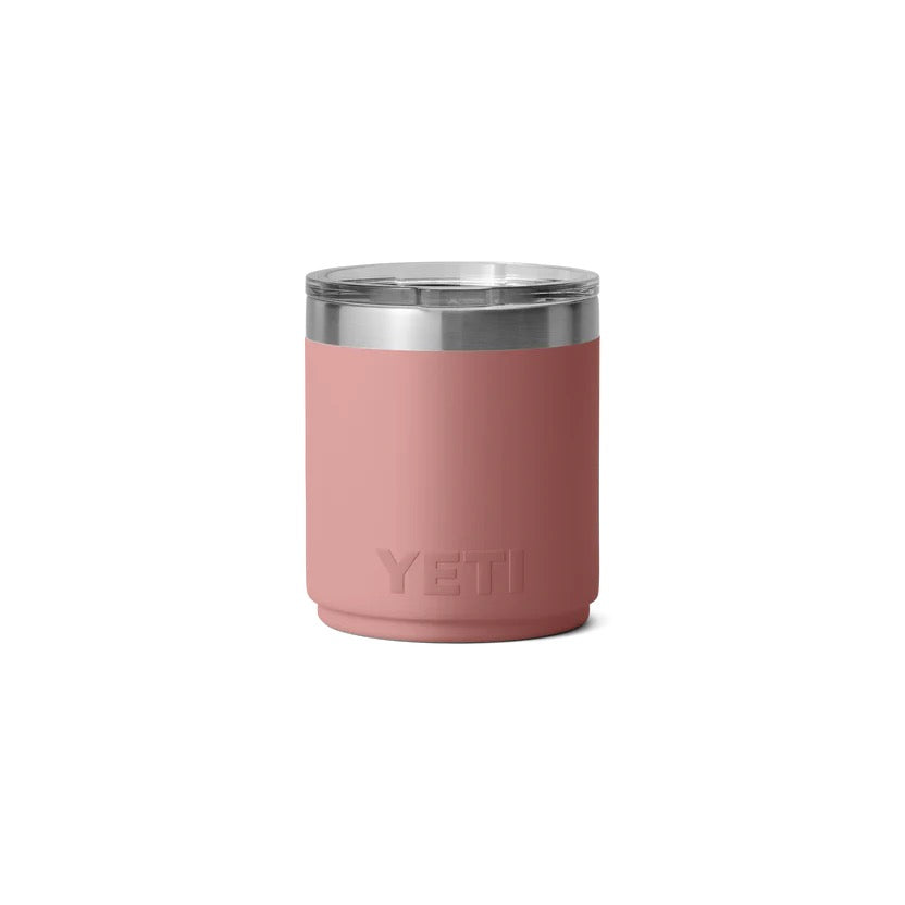 YETI RAMBLER LOWBALL 10oz SANDSTONE PINK