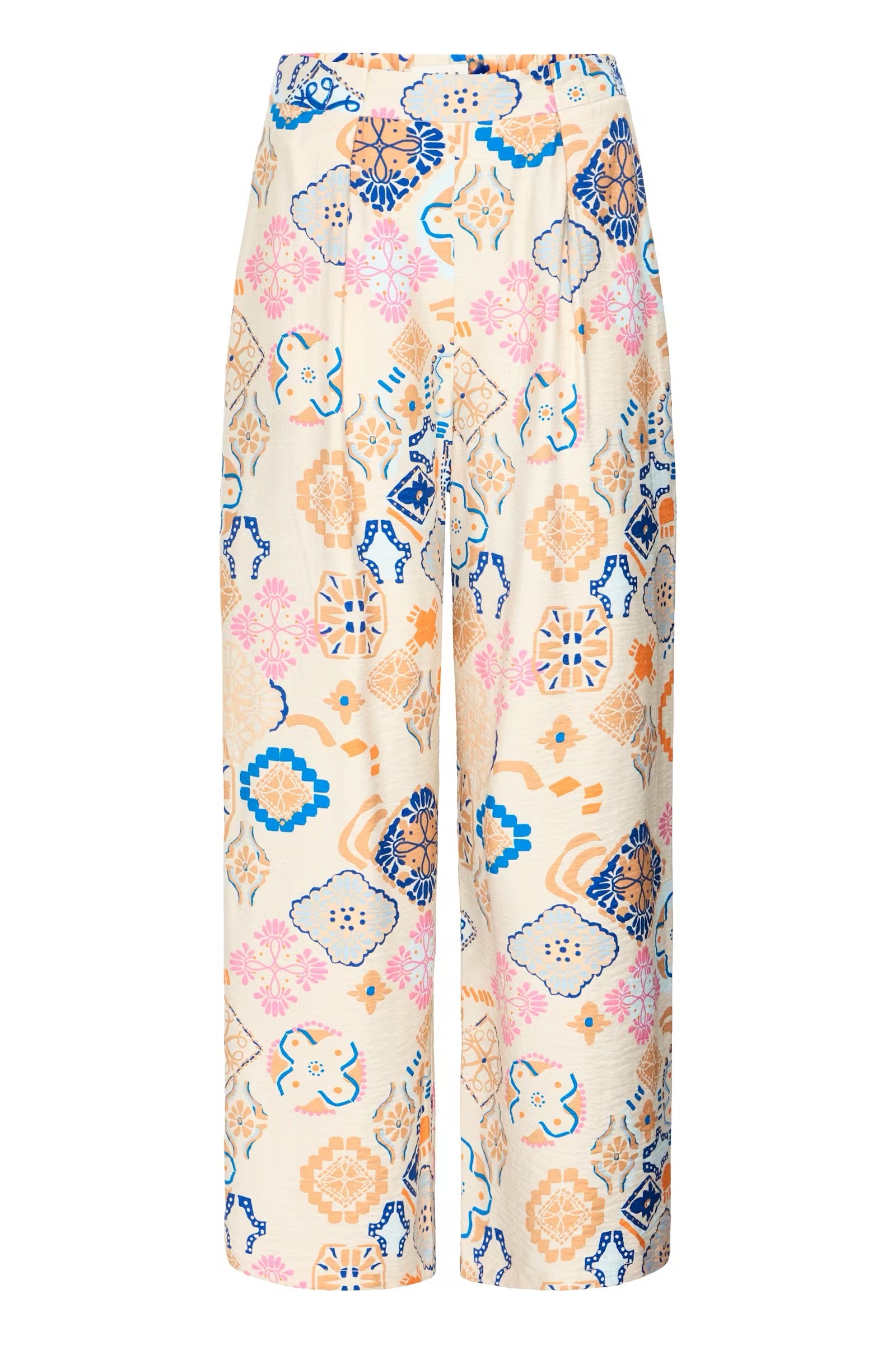 ICHI  IHLANCIE PA GRAPHIC TILE PANT