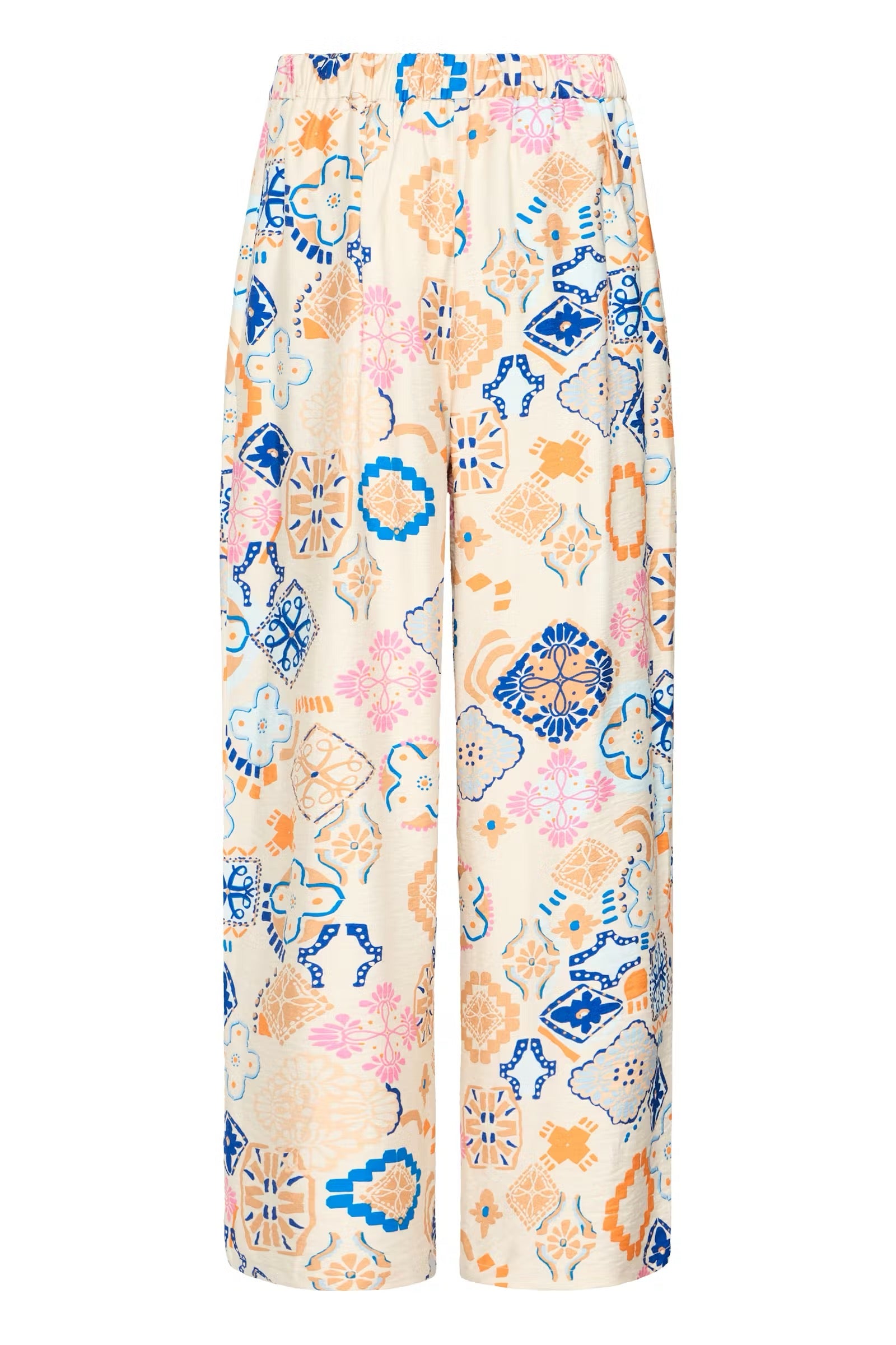 ICHI  IHLANCIE PA GRAPHIC TILE PANT
