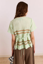 DAMSON MADDER TILDA LACE MINT