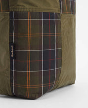 BARBOUR  PATCH TOTE DUSKY GREEN