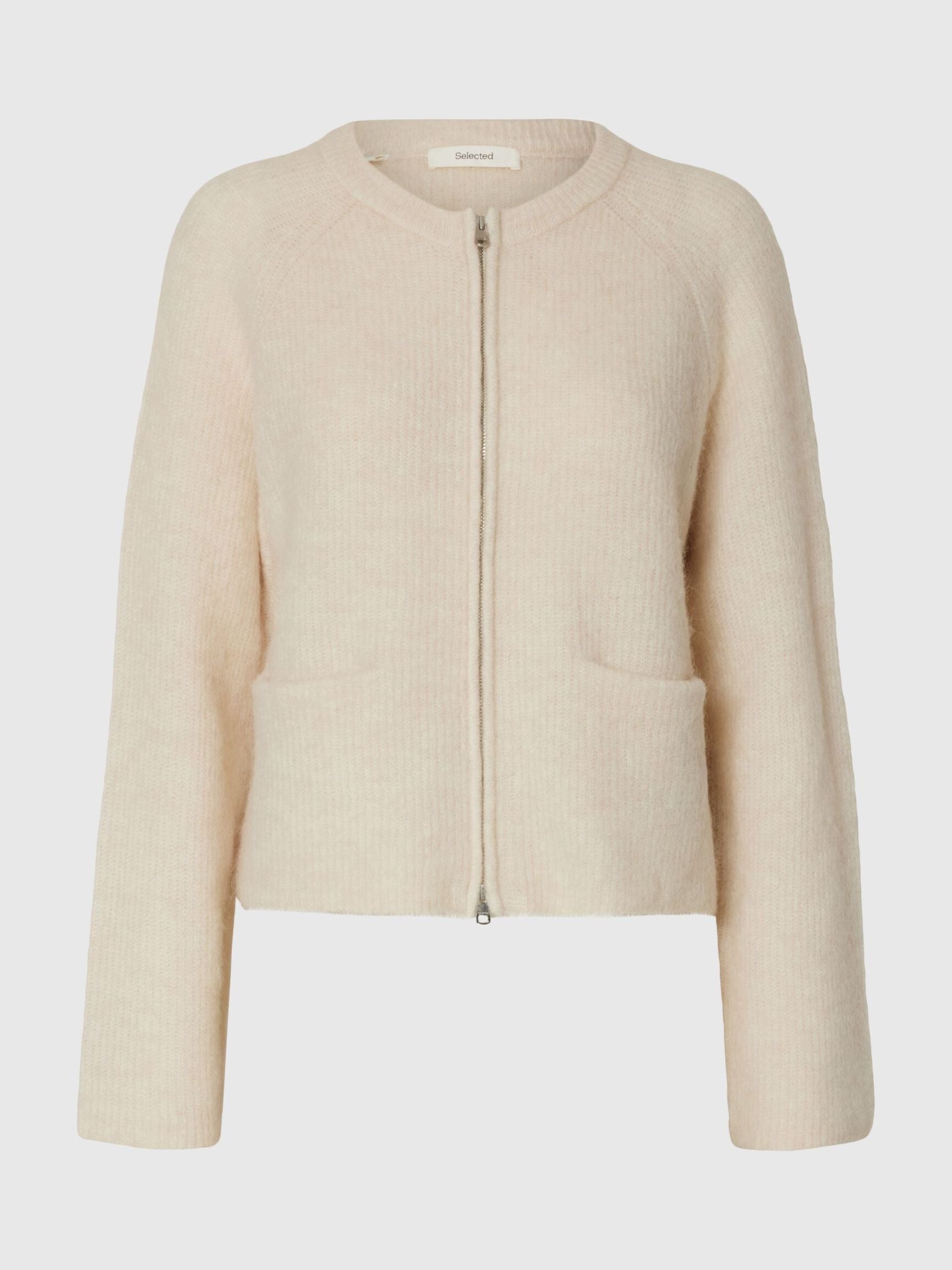 SELECTED SIA RAS BIRCH CARDIGAN