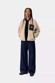 CARHARTT WIP  JANET LINER FLEUR DE SEL/BLK