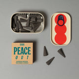 TINNED GOODS PEACE OUT INCENSE CONES