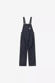 CARHARTT WIP  BIB OVERALL BLUE RINSED