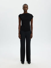 SELECTED MOLLY SS Black TOP