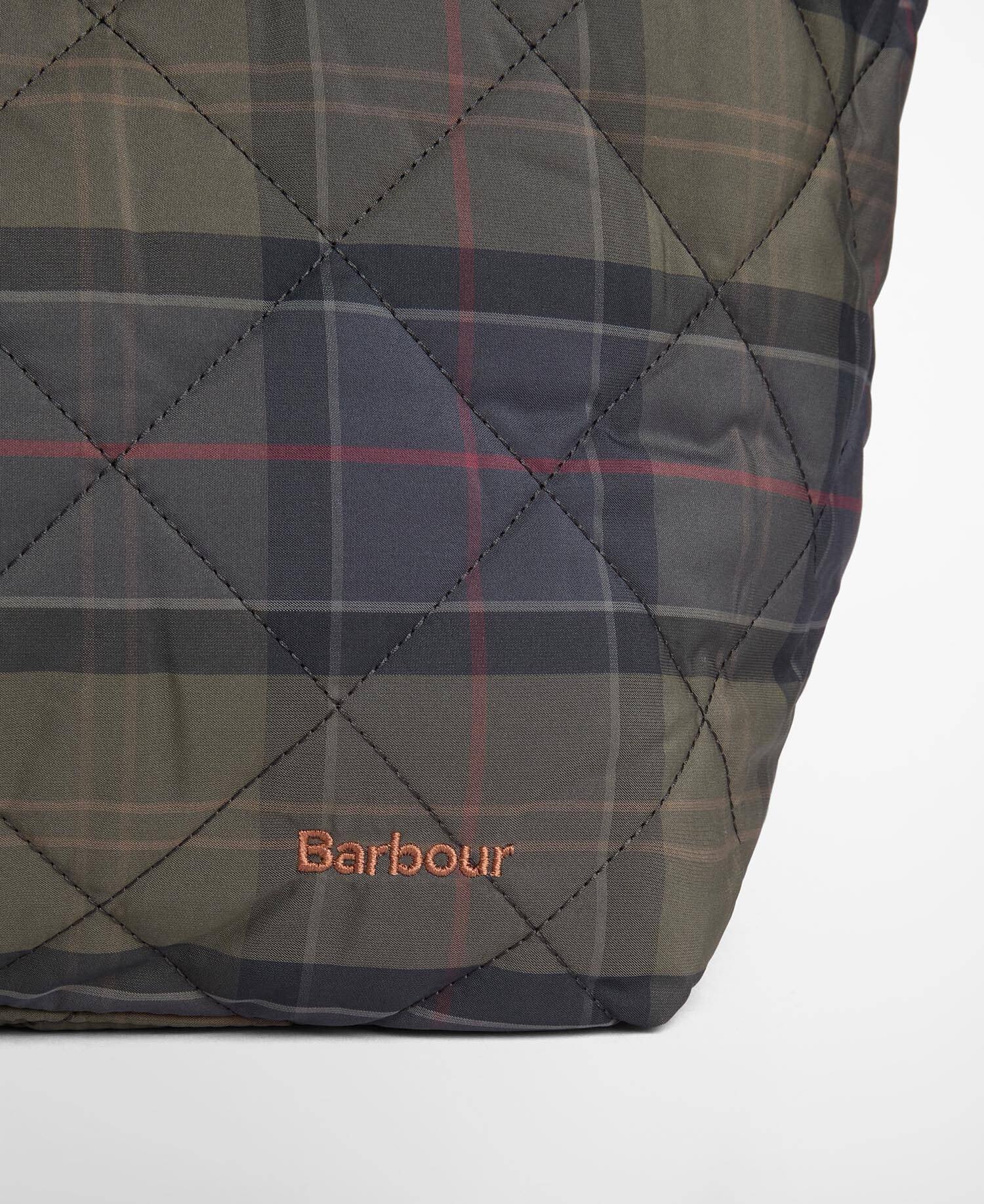 BARBOUR  LIDDESDALE TOTE SHADOW CLASSIC TARTAN