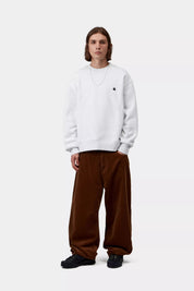 CARHARTT WIP  MACK SWEAT ASH HEATHER/BLK