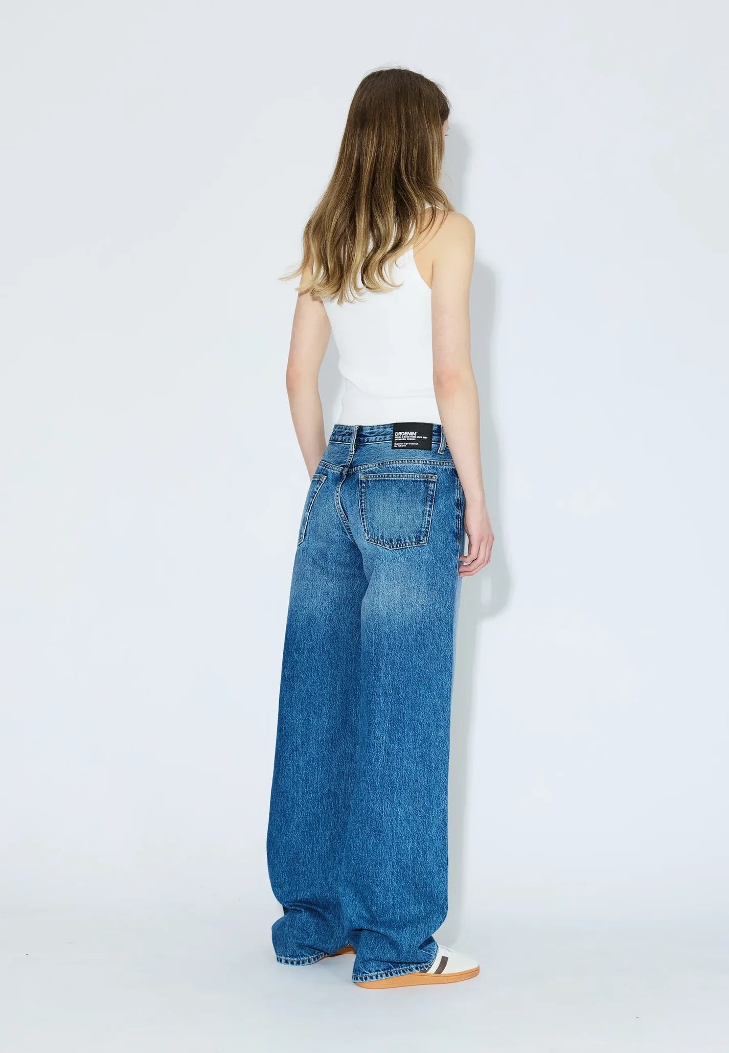 DR DENIM HILL LOOSE FIT STREAM MID FADE