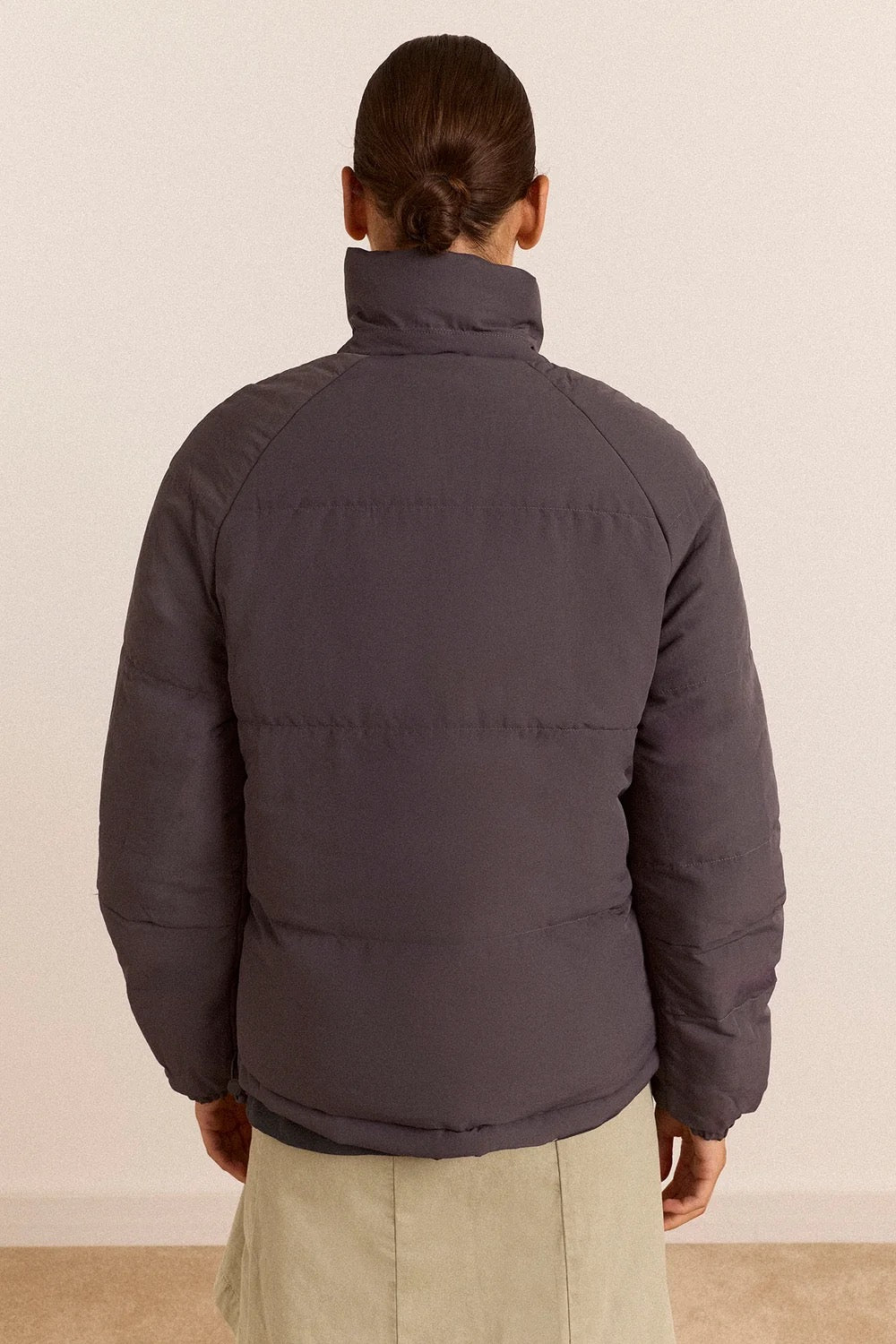DAMSON MADDER  REVERSIBLE  OPAP PUFF GINGHAM