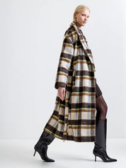 FRENCH CONNECTION  REMI BELTED BROWN MULTI