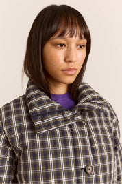 DAMSON MADDER  PEARL HOOD LYRA CHECK