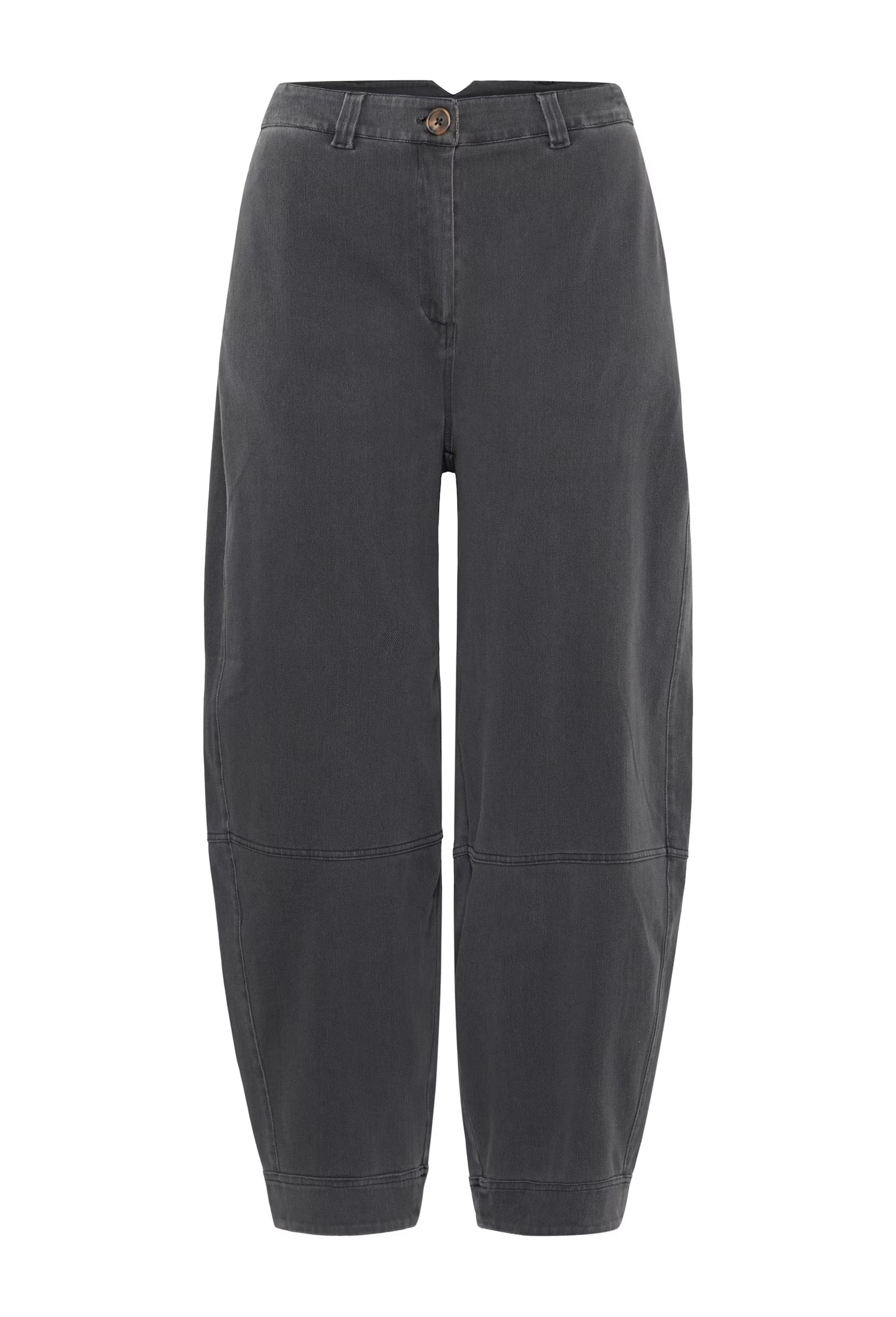ICHI KATE DENIM DARK GREY