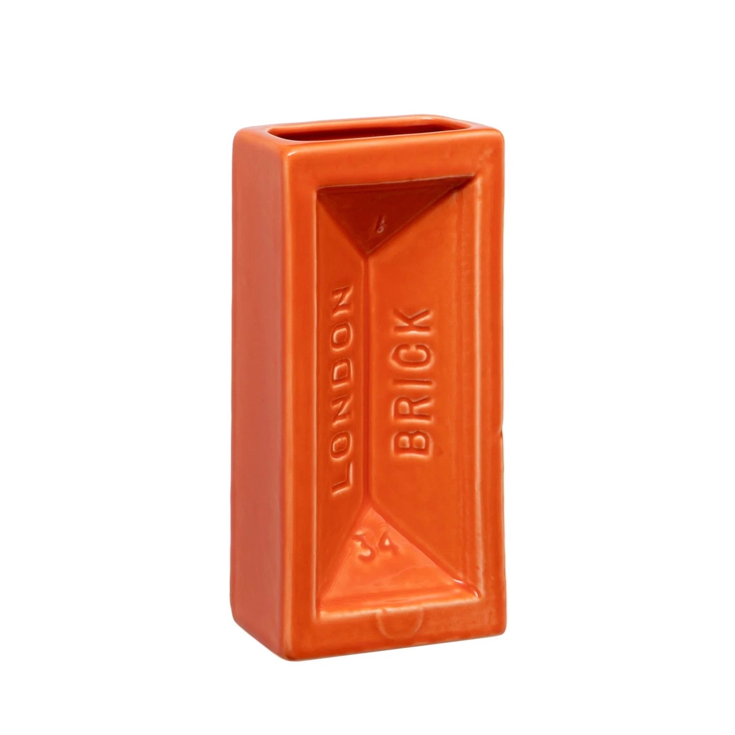 LONDON BRICK VASE ORANGE