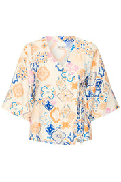 ICHI  IHLANCIE SH GRAPHIC TILE TOP