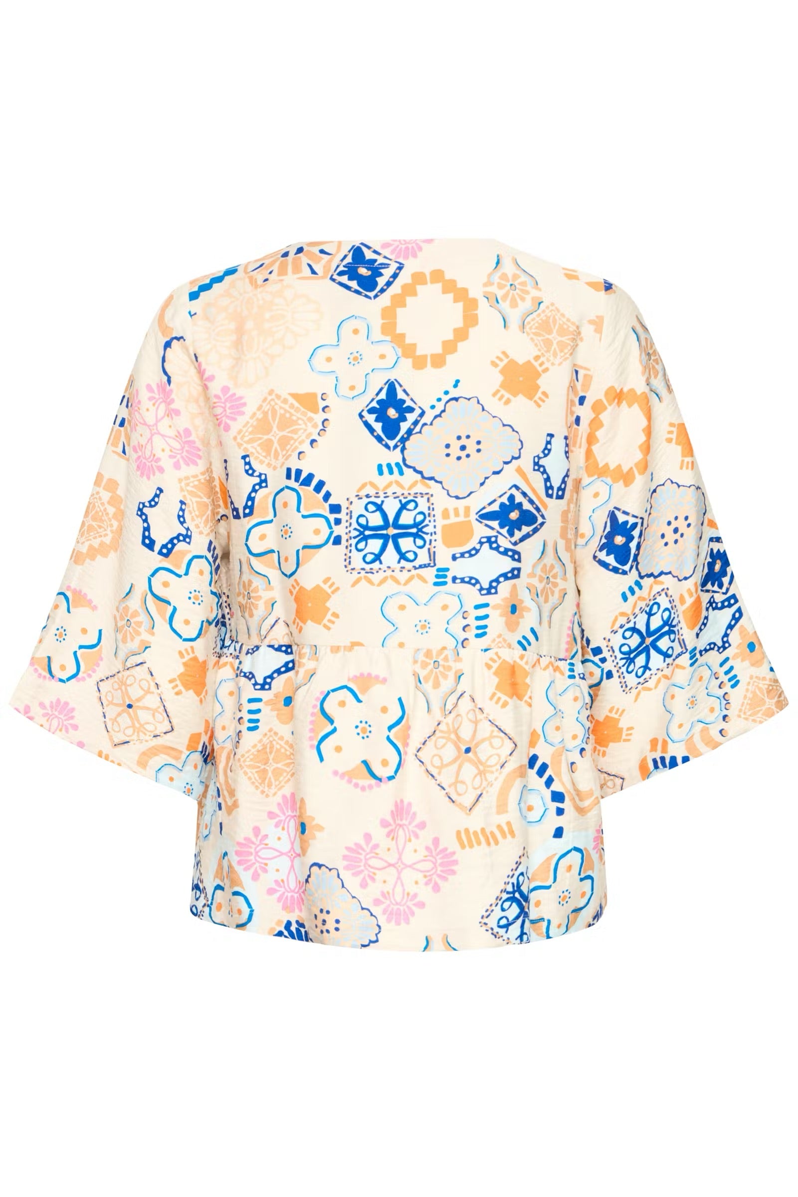ICHI  IHLANCIE SH GRAPHIC TILE TOP