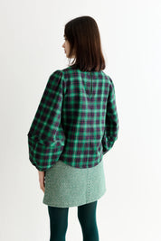 LOUCHE RIVKA WINTER CHECK Green