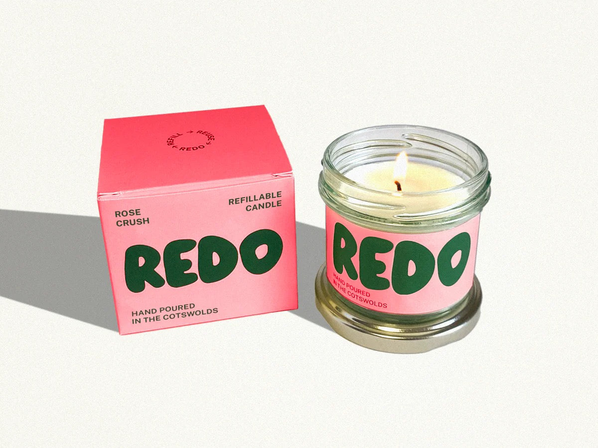 REDO CANDLE 75G ROSE CRUSH