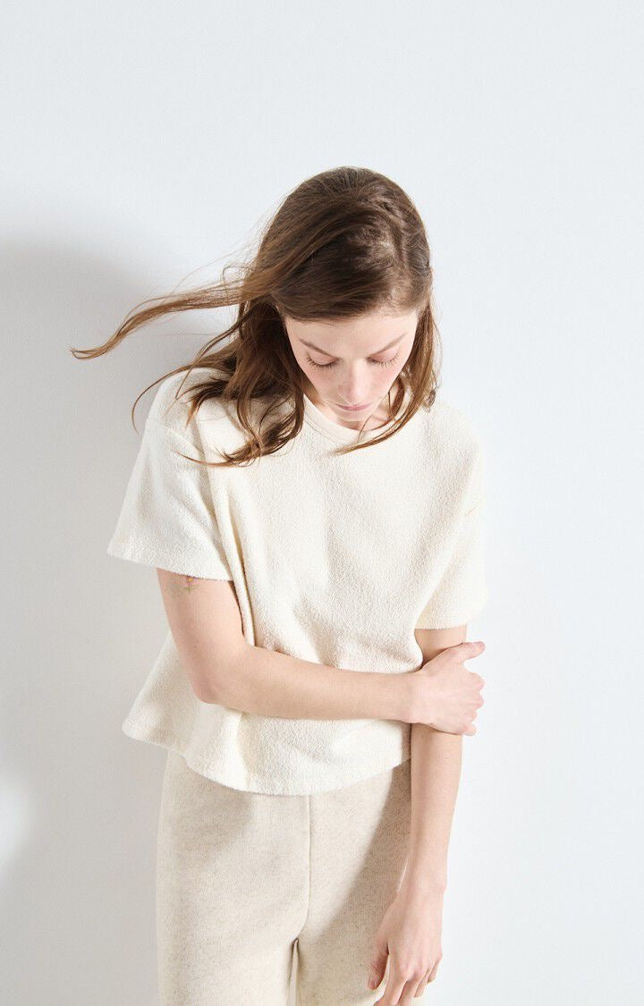 AMERICAN VINTAGE  T SHIRT  ECRU