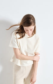 AMERICAN VINTAGE  T SHIRT  ECRU