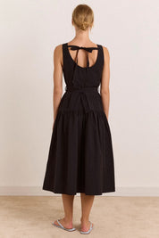 DAMSON MADDER  DALLAS MIDI Black DRESS