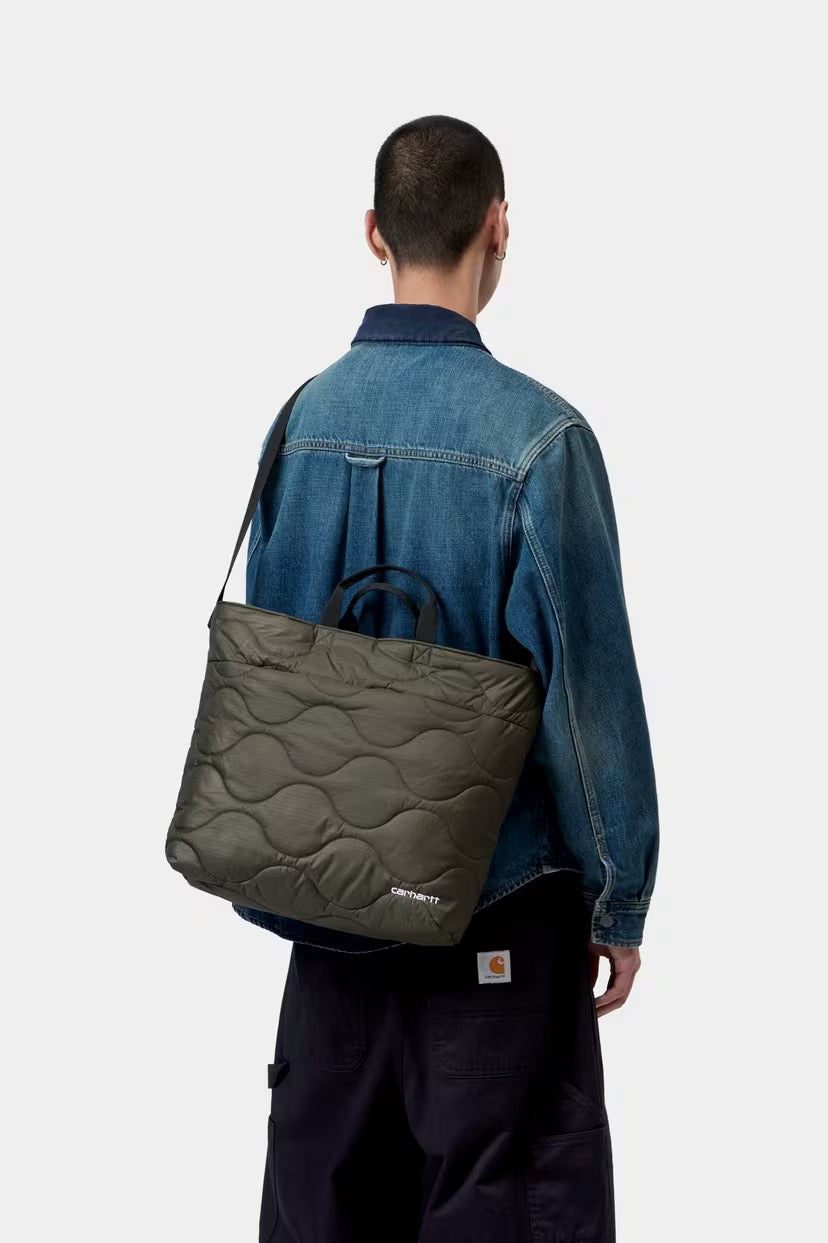 CARHARTT WIP  SKYE TOTE BAG CYPRESS/WAX