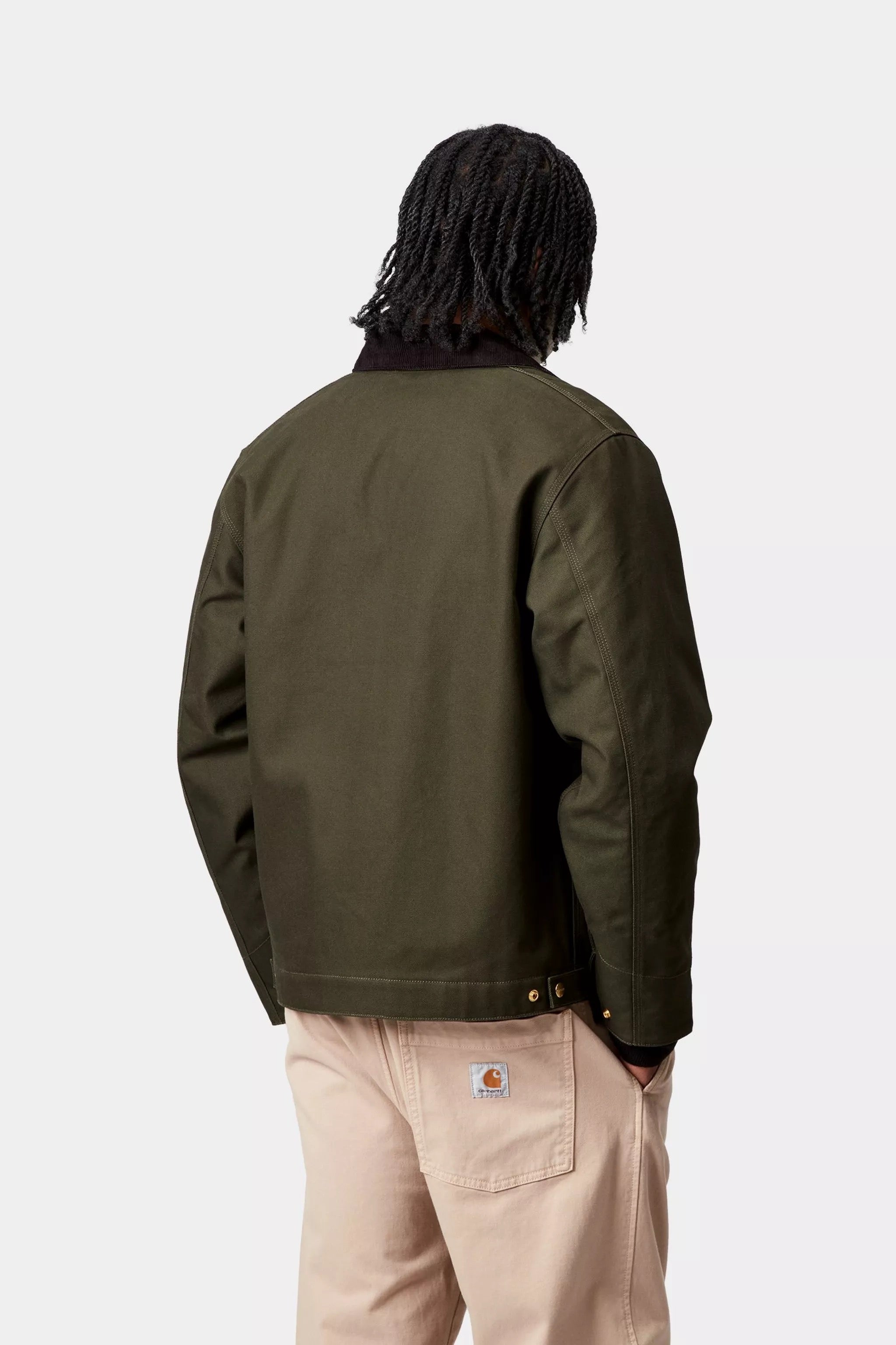 CARHARTT WIP DETROIT OLIVE/BLACK RIDGE