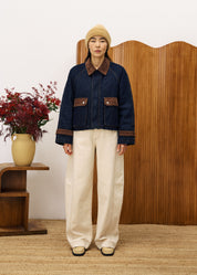 FRNCH DENIM MIX BLEU NUIT