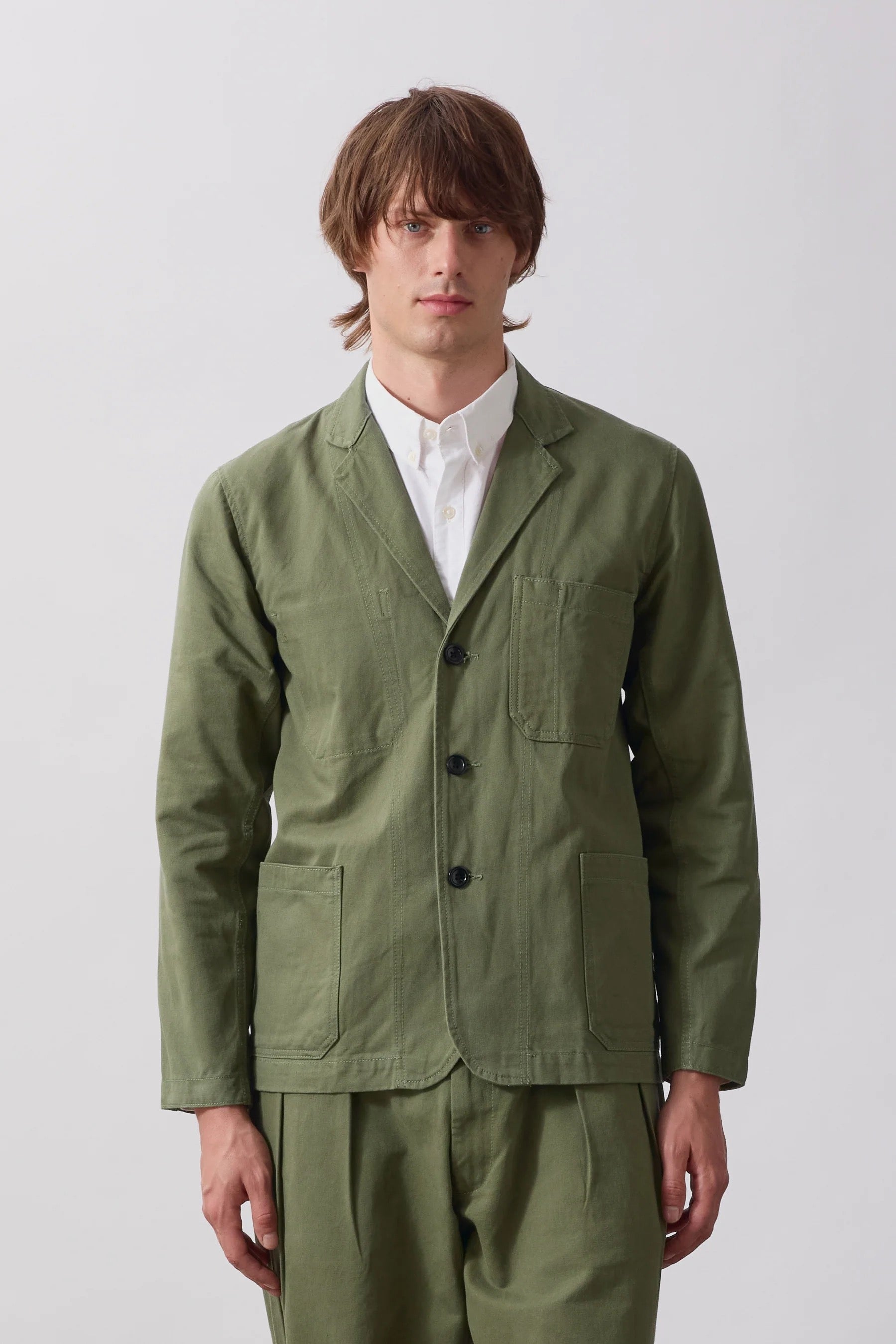 SERVICE WORKS  TWILL SERVER OLIVE