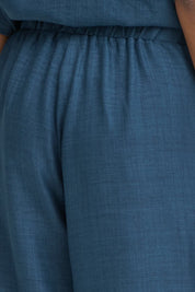 ICHI  IHKATICO PANT TRUE NAVY