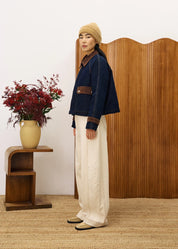 FRNCH DENIM MIX BLEU NUIT