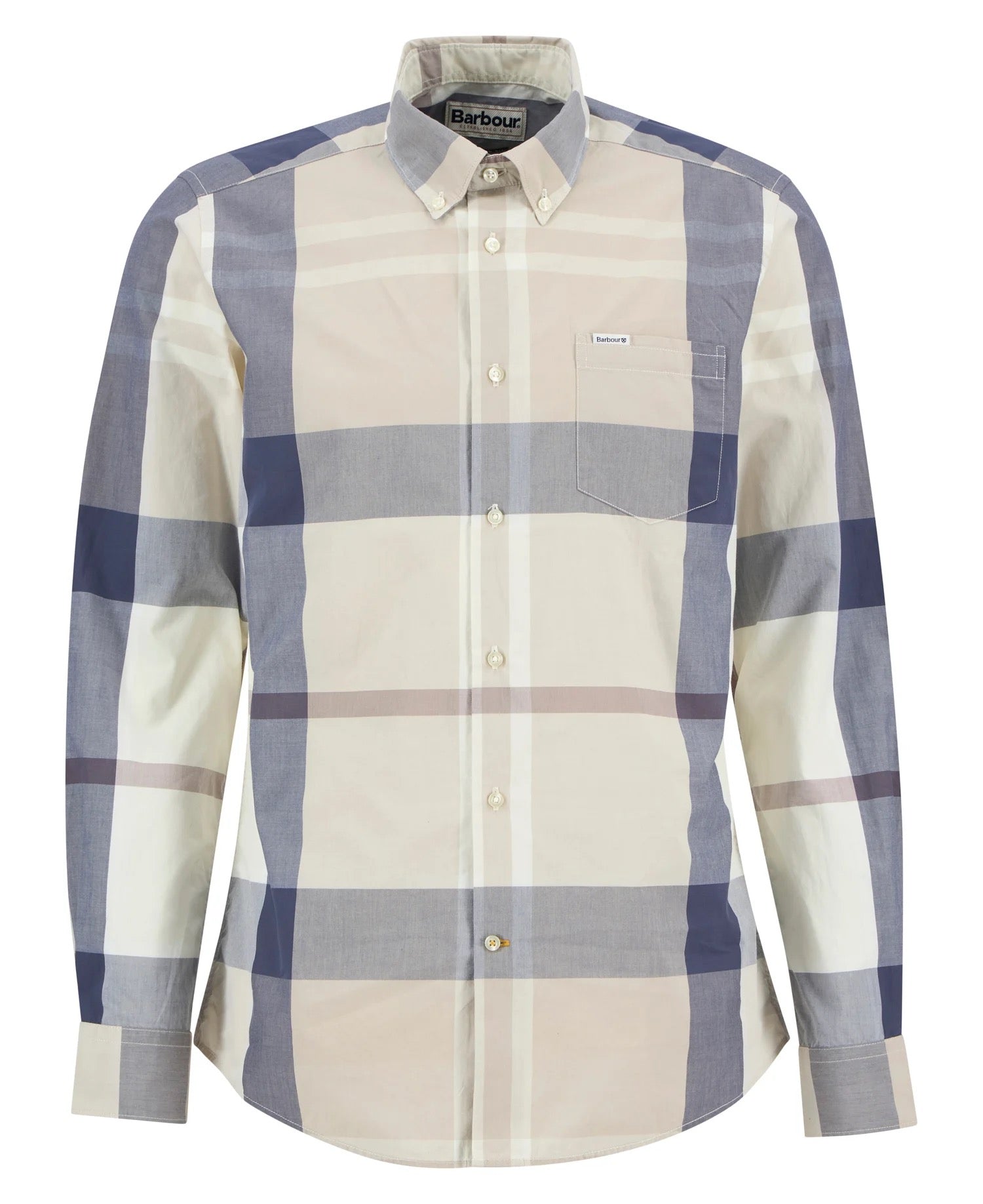 BARBOUR HARRIS TS OBAN MIST TARTAN