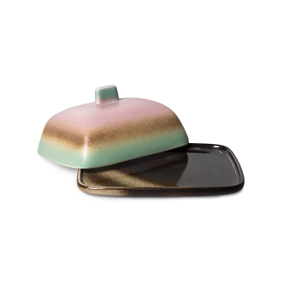 HKLIVING BUTTER DISH MERCURY