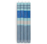 CANDLES BCS694 STRIPE SET ROYAL/POMPADOUR/POWDER