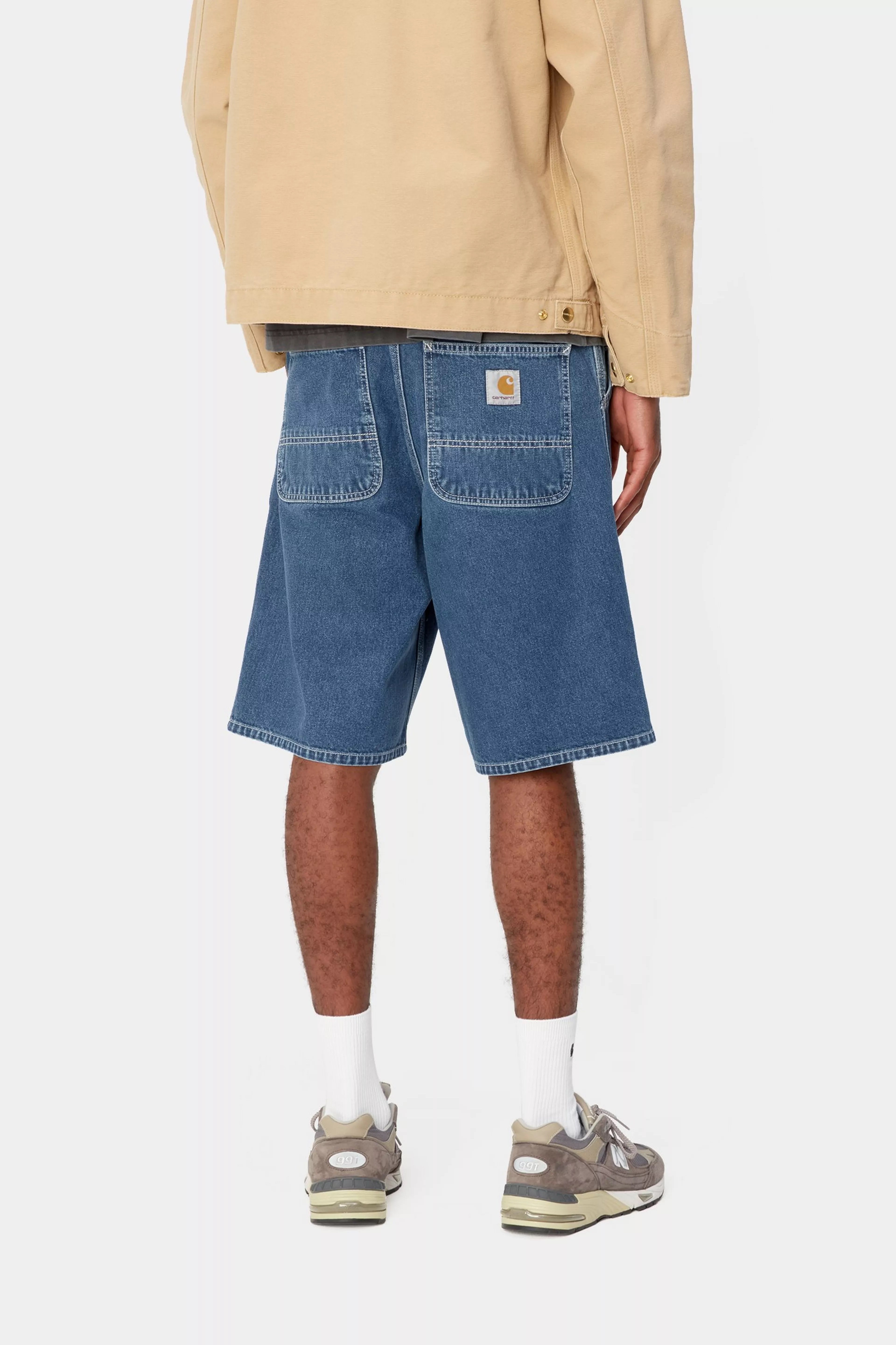 CARHARTT WIP SIMPLE SHORT BLUE STONE WASHED