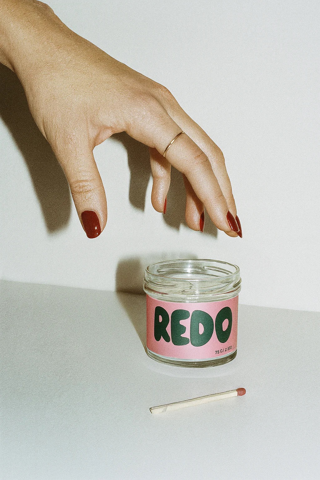 REDO CANDLE 75G ROSE CRUSH
