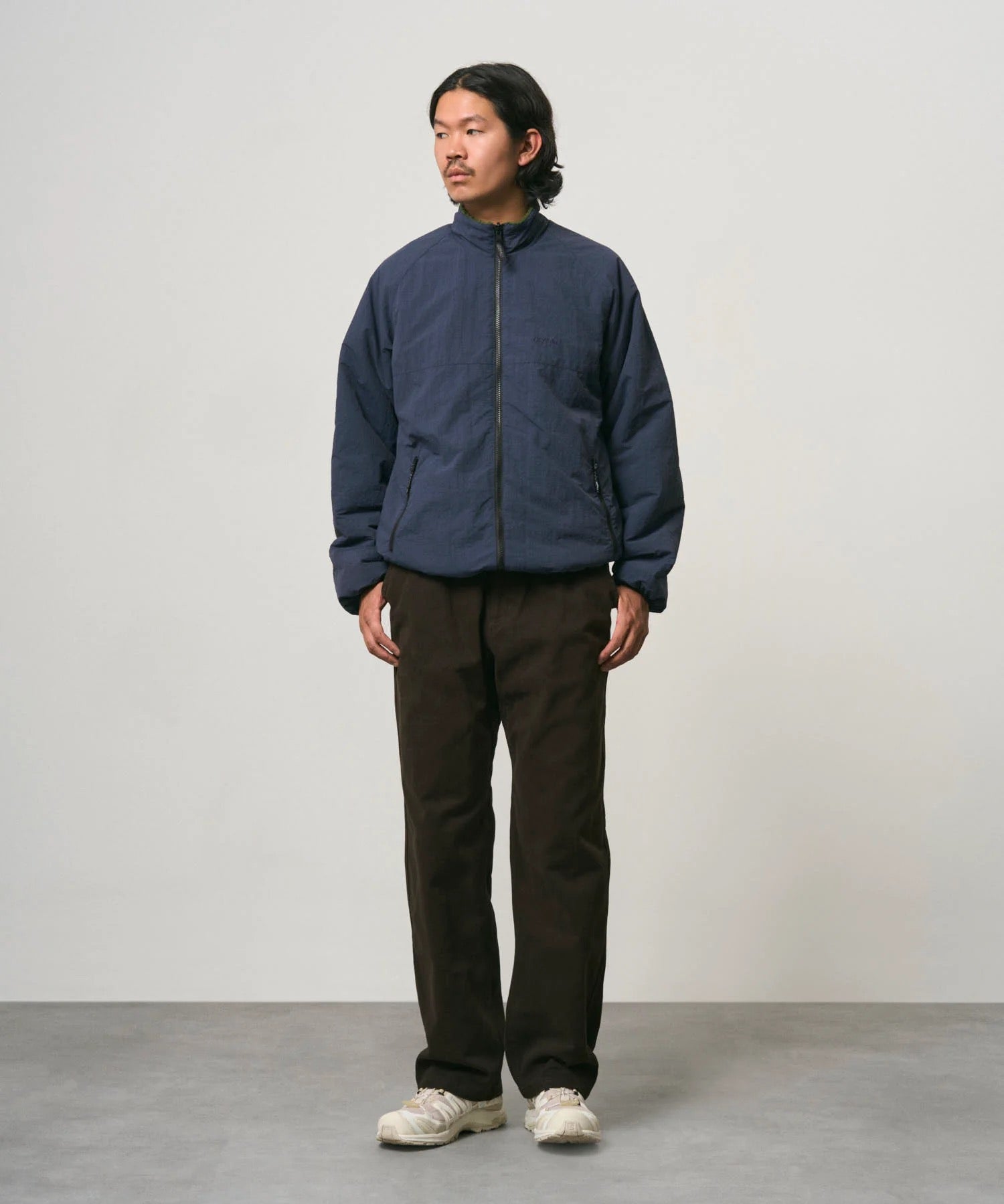 GRAMICCI SHERPA FLEECE OLIVE/NAVY