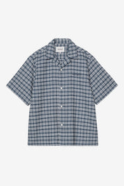 CARHARTT WIP  KANDER S/S KANDER CHECK/BLUE RIVER
