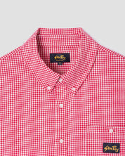 STANRAY S/S FLANNEL RED GINGHAM
