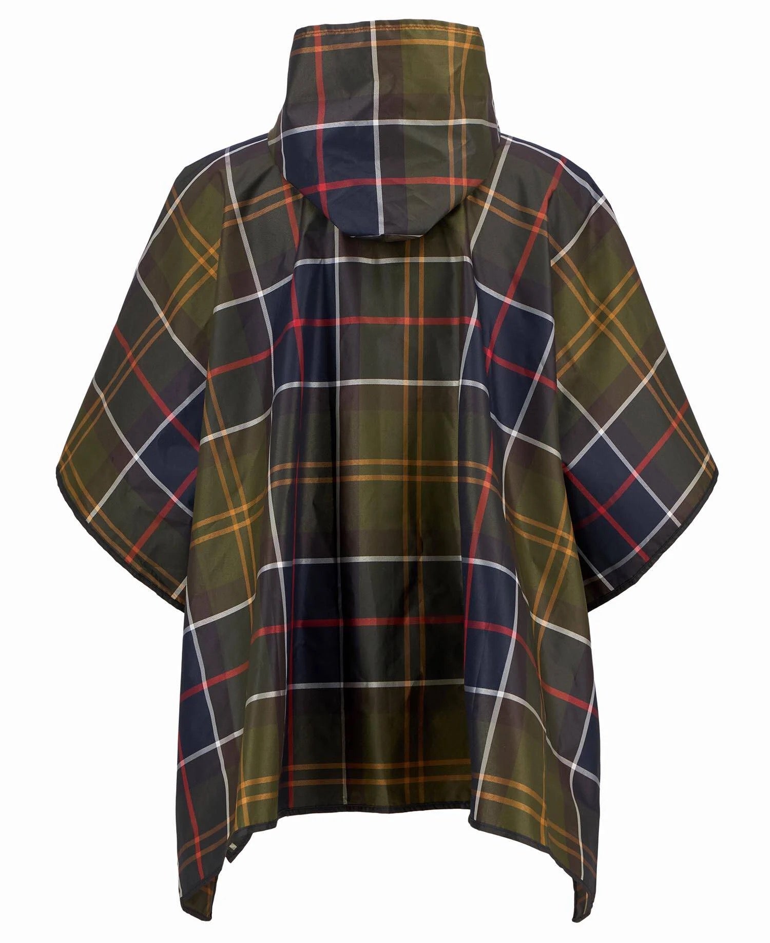 BARBOUR SHOWER PONCHO CLASSIC TARTAN